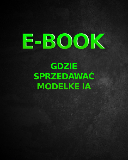Gdzie sprzedawać modelki ia z zyskiem e-book
